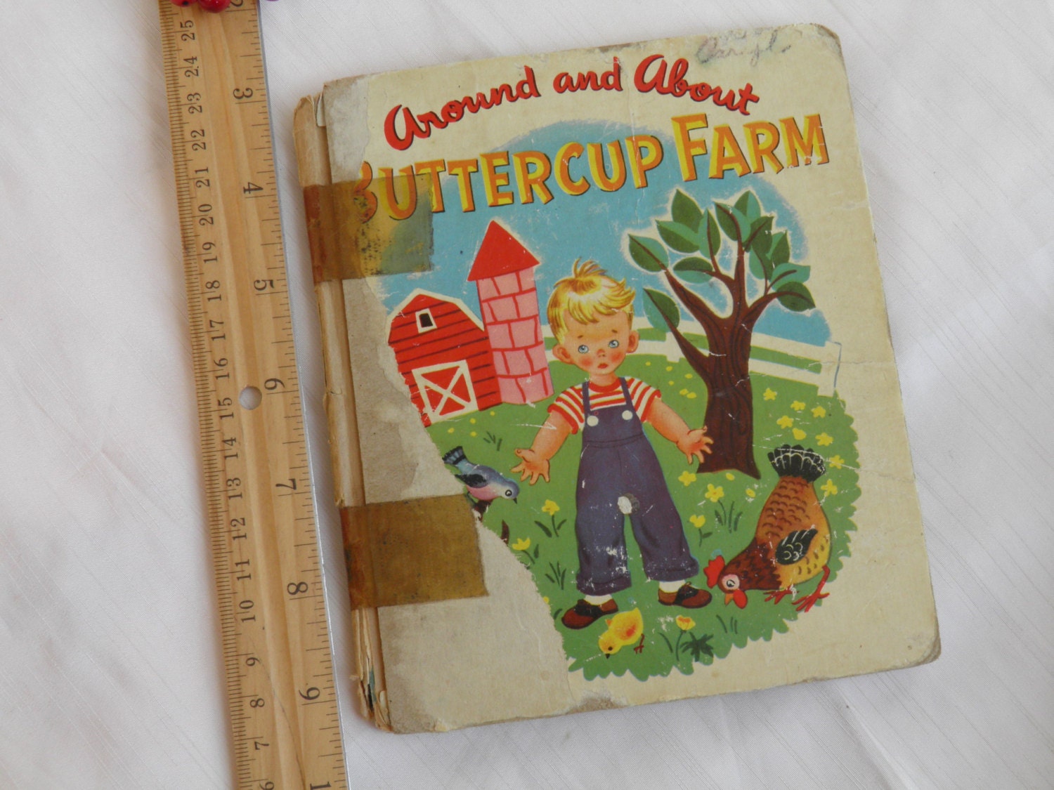 1951 Around and About Buttercup Farm                   Children's Book