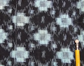 Ikat, Japanese Kasuri Cotton. Blue Splash Pattern (Shop Ref: 158B)