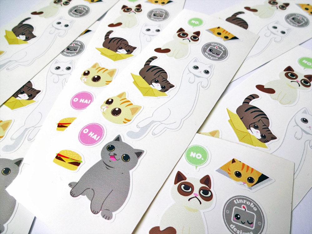 LOLcats Sticker Sheet