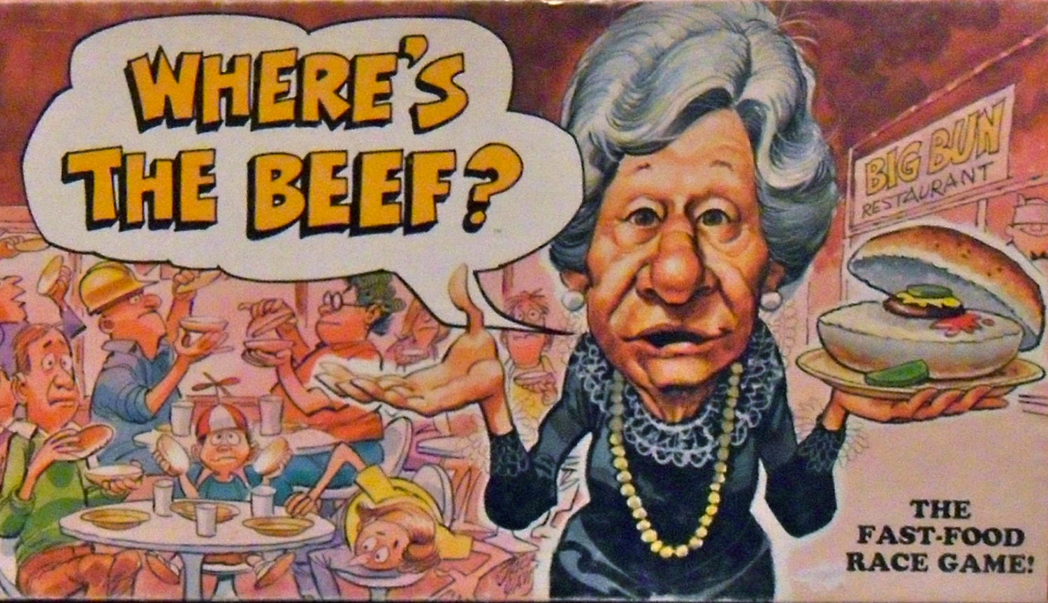 Where's the Beef - Wendy's Board Game