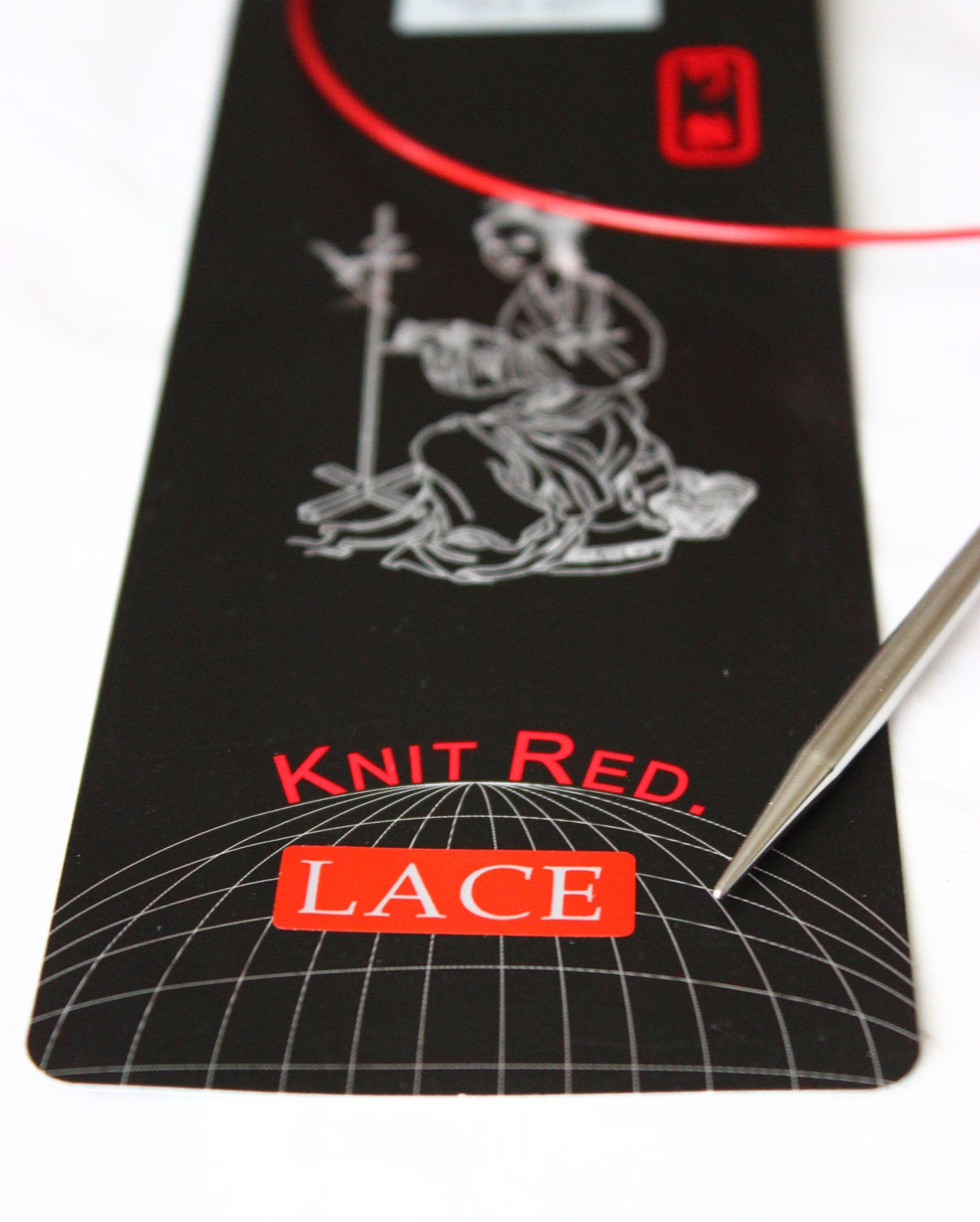Sizes US 0 - 4 // All Lengths // ChiaoGoo RED Lace Circular Knitting Needles