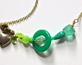 Green Love Necklace
