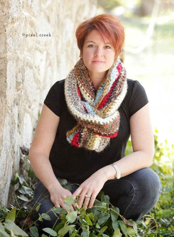 EXCLUSIVE Colorful Scarf - "Menagerie"