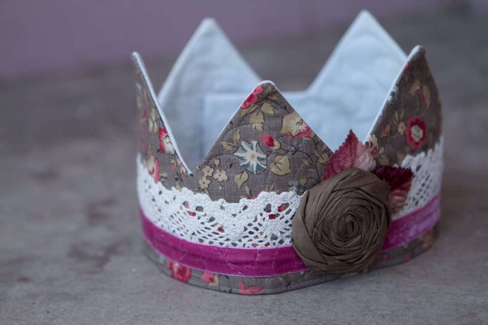 Fabric Crown - Princess Elizabeth