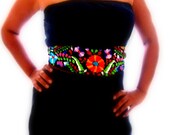 Adelita In Love Fiesta Weedding Mexican Embroidered  Strapless Dress