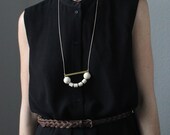 NEW - Wooden beads necklace