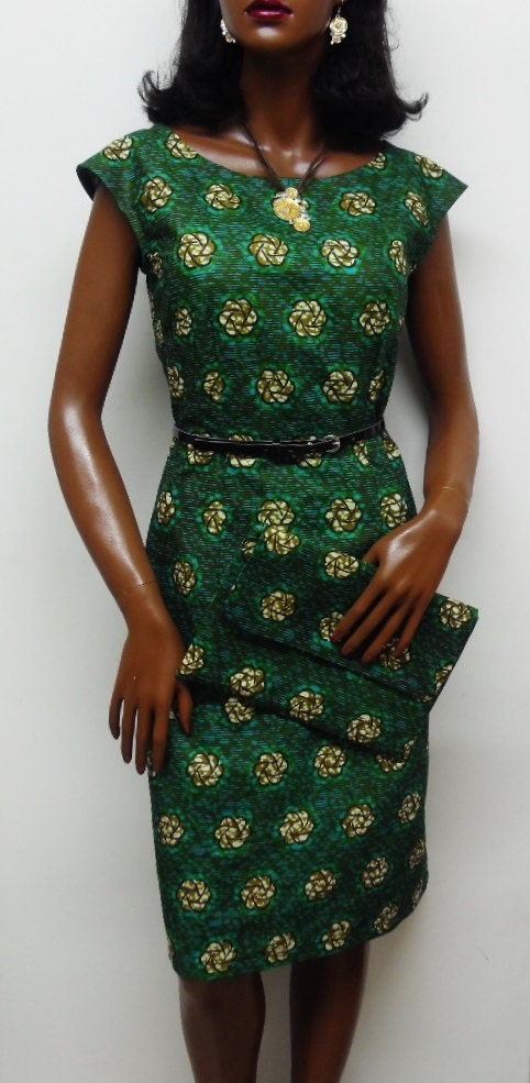 African Print/Ankara Shift Dress