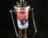 Schmidt Bot - found object robot sculpture assemblage