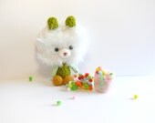 Teddy bear "Luisito" ,softie toi, plush toy, amigurumi crochet, stuffed doll