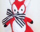 Cute Plush Red Fox Toy