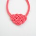 Coral Knot Necklace, Rope Jewelry, Nautical Style, Sailor's Knot, Summer, Trends, Gift for Her