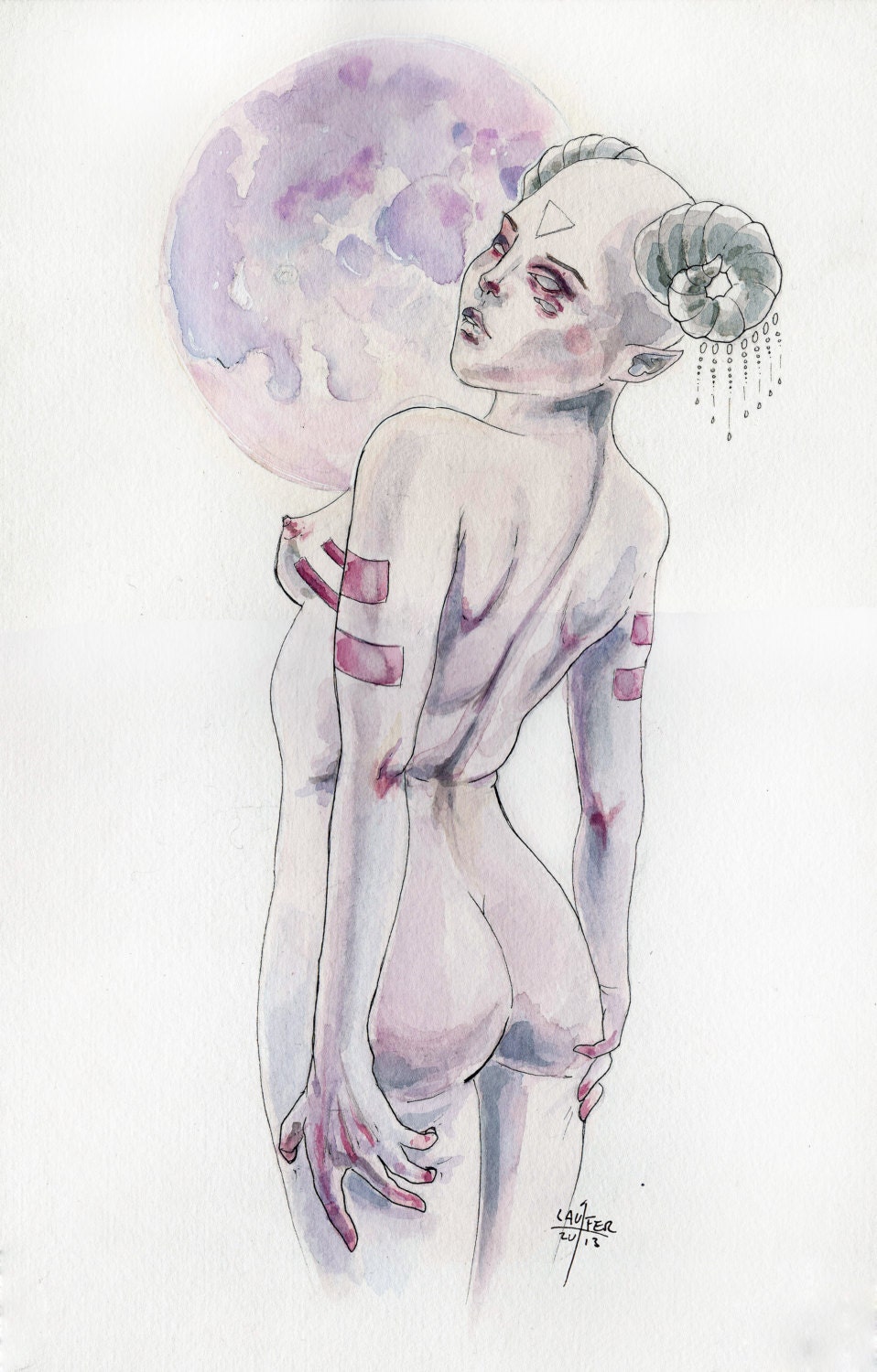 Creep, origional signed artwork.