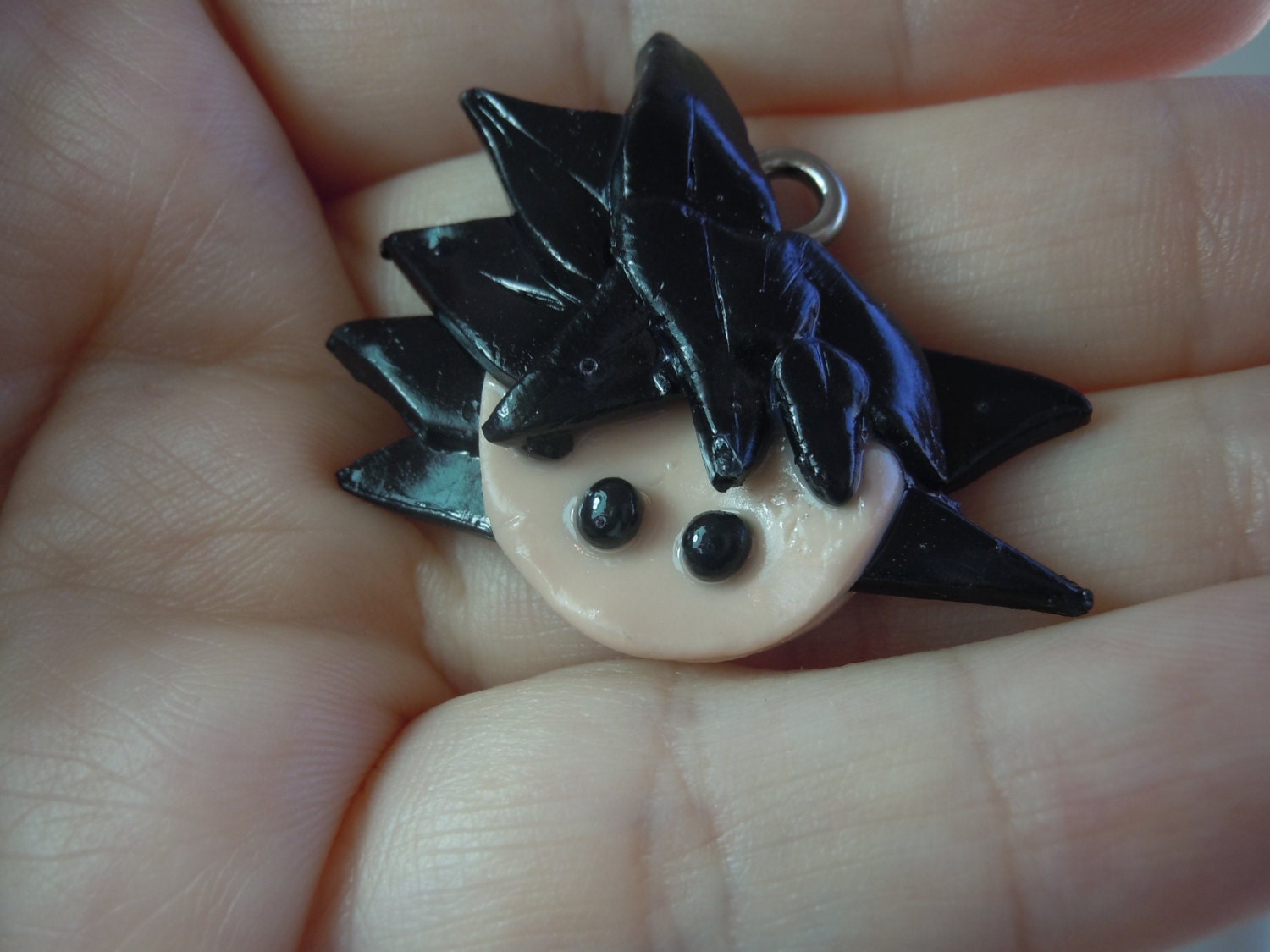 Dragonball Z Goku Charm Polymer Clay Anime Cell Phone Charm