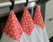 The Original Snap to Hang Flour Sack Kitchen Towel in "Sprout" Print from Fresh Air Collection