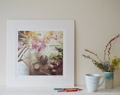Still Life, Limited Edition Signed Print of The Table, "August" 30cm x 30cm