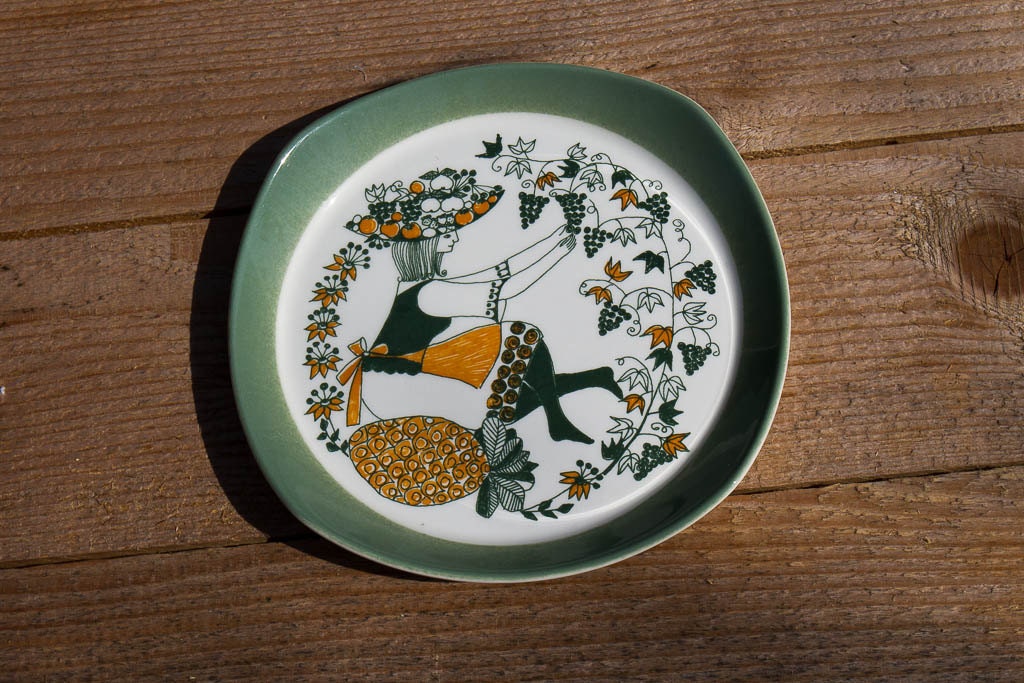 Figgjo Flint Sicilia plate - Norwegian collectors item
