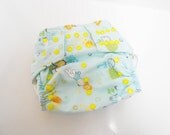 Fitted Pocket Diaper - OS Jungle Nursery Print