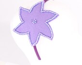 Beaded Flower Headband - Purple - Mermaid Costume Accessory: Fits toddler to adult Il_170x135