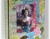Composition Book, Comp Book, Notebook, Journal, Bohemian Lady