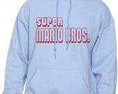 Retro Nintendo Super Mario Bros Hoodie 2XL to 5XL