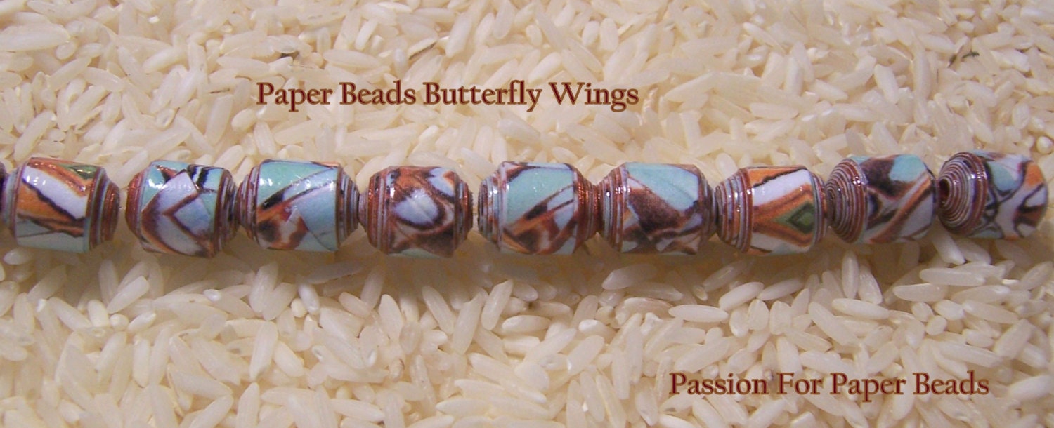 Paper Beads- Butterfly Wings