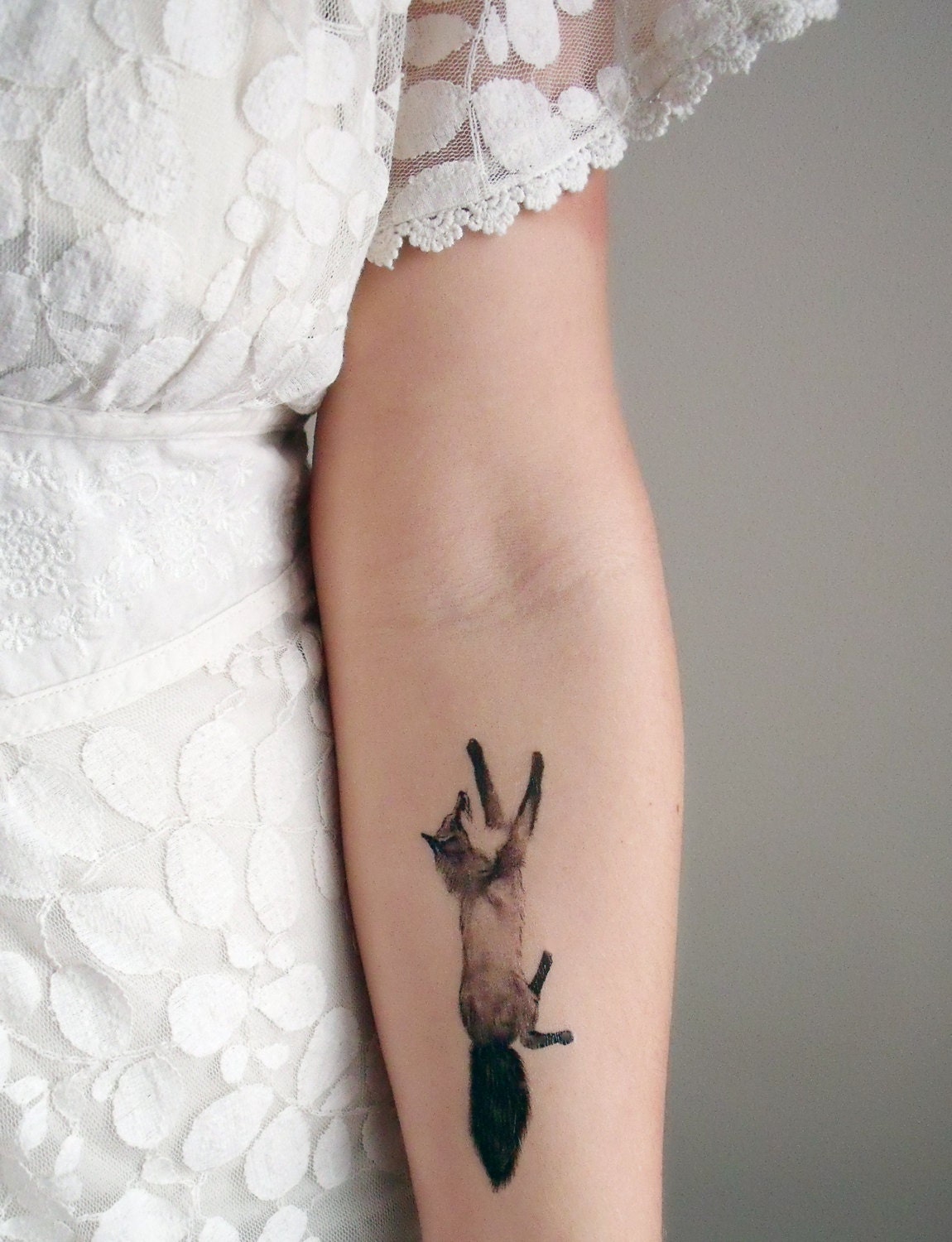 Temporary Tattoos Fox and Rabbit  (Includes 2 tattoos) - BurrowingHome