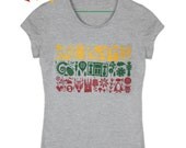 Lithuanian Flag Tshirt - Lithuanian souvenir - gift idea for Women / Woman