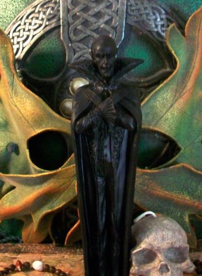 Dracula Vampire Beeswax Candle Male