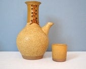 Mid Century Martz Carafe or Pitcher with Cup- Marshall Studios