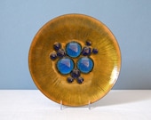 Vintage Annemarie Davidson Ghostline Enamel on Copper Plate
