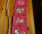 Grace fabric banner, fabric banner home decor, old fashioned decor, grace decoration, ready to ship, gift wrapped