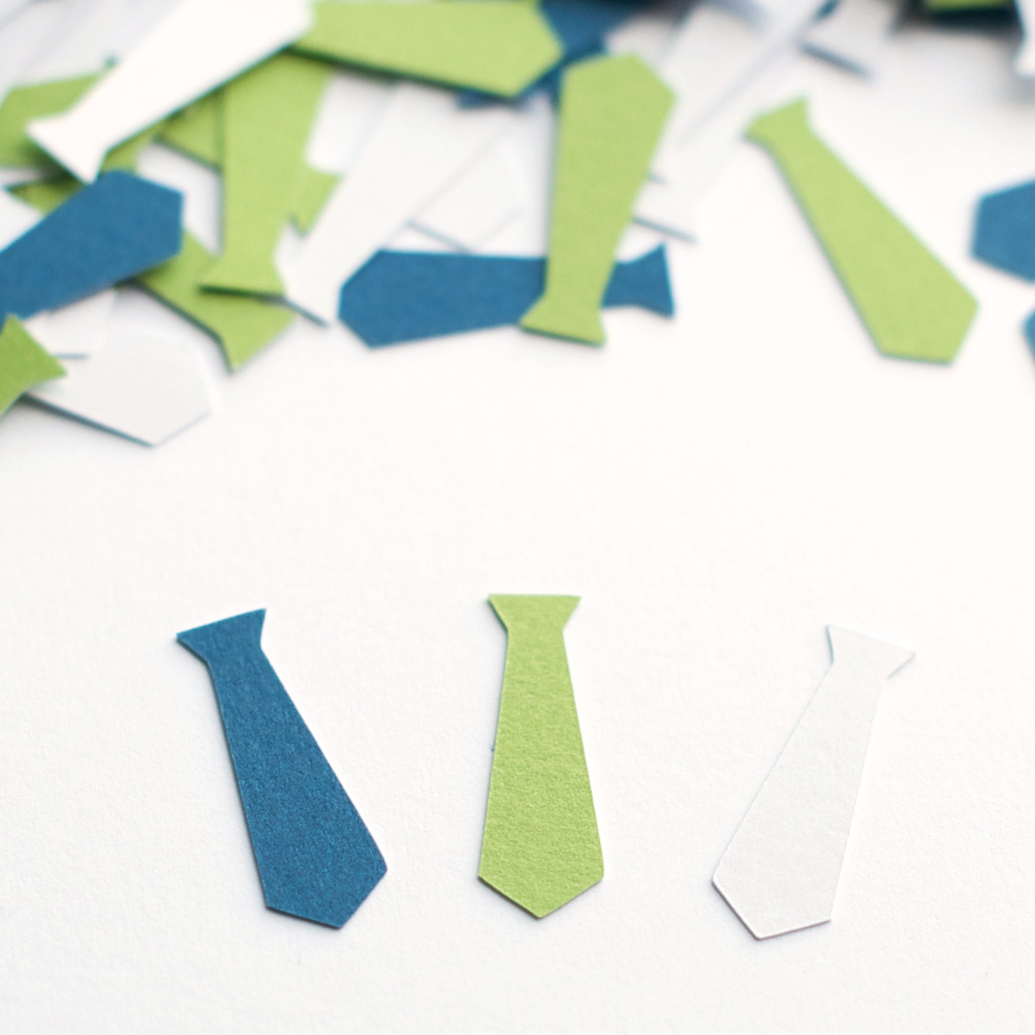 Boy Birthday Decoration Tie Confetti Blue Green Il_570xn