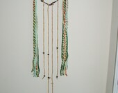 Finger Woven and Barbed Wire wall hanging-medium