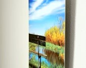 Metal Print, Ready to Hang, Floating Wall Art, Custom Art, 8x12