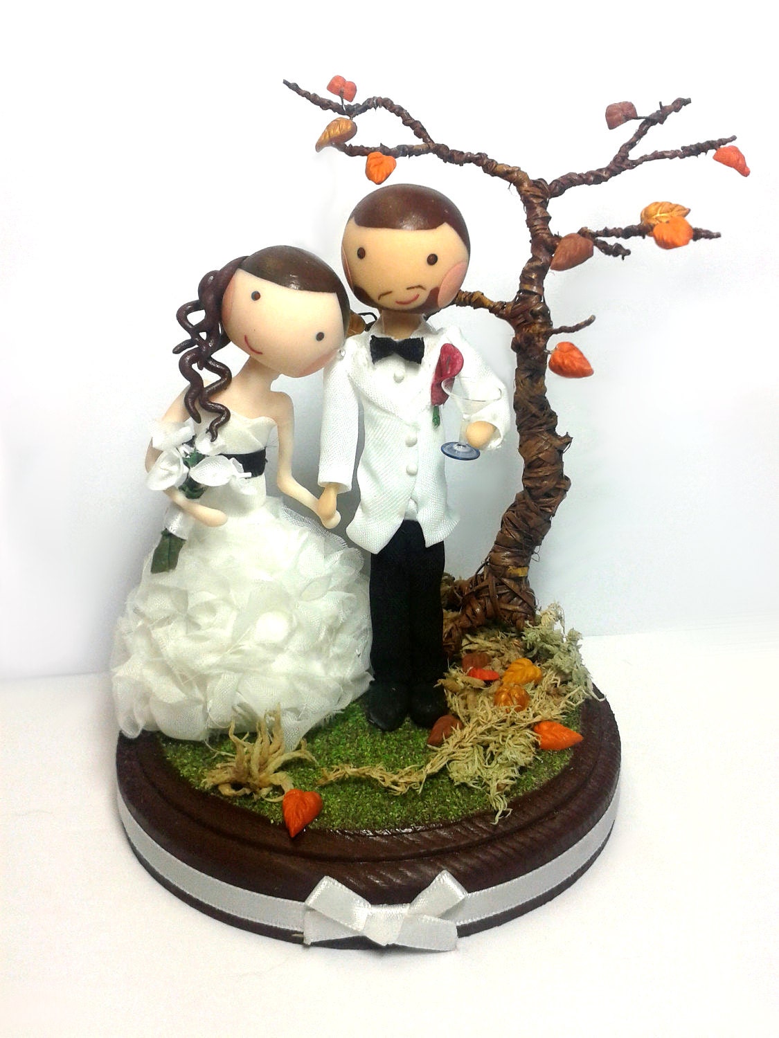 Custom Wedding Cake Topper With Prop or Accessory
