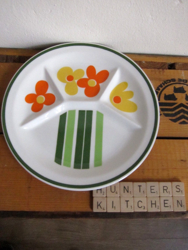 Figgjo Flint Annemarie plate, Kirsten Dekor for FF Norway