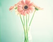 SALE, Spring decor, nursery art, nursery decor, nursery print, spring, love, photography, retro, vintage, pastel, pink, mint,