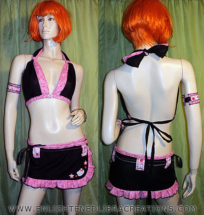 Glittery Black and Pink Bikini Top - One of a Kind - Ready to Ship Now - S/M/L - Rave Raver Festival Hippie Hooper Flow