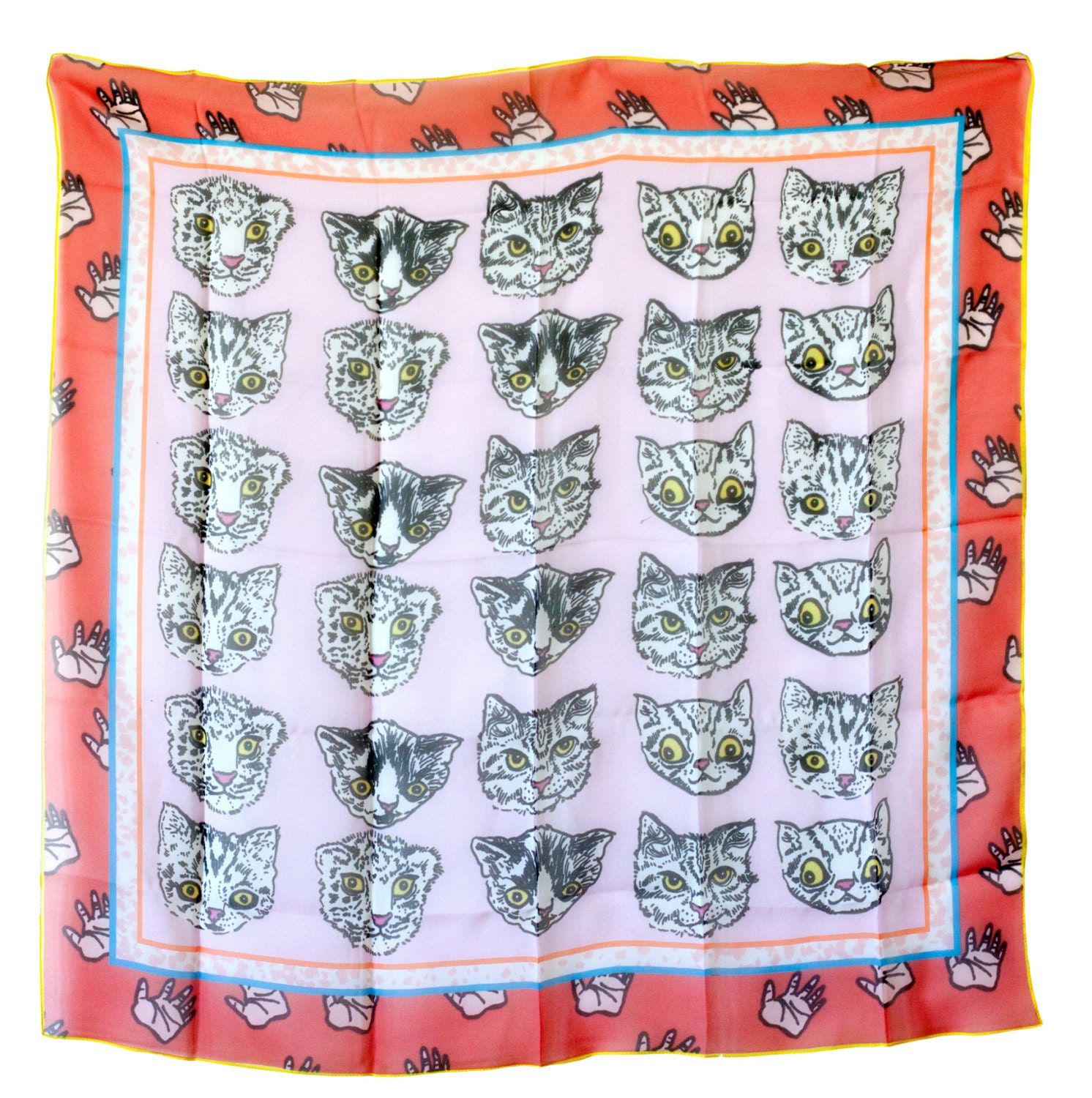 Terrorcats Unbound Silk Scarf