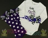 YoUr SPORTS Team SPiRiT Saying Bodysuit Onesie or Toddler Shirt and Football Leg Warmers Team Outfit for Little Baby Girls- CUSTOM