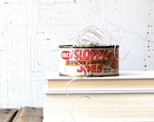 metal can - urban farmhouse planter desk decor or kitchen display