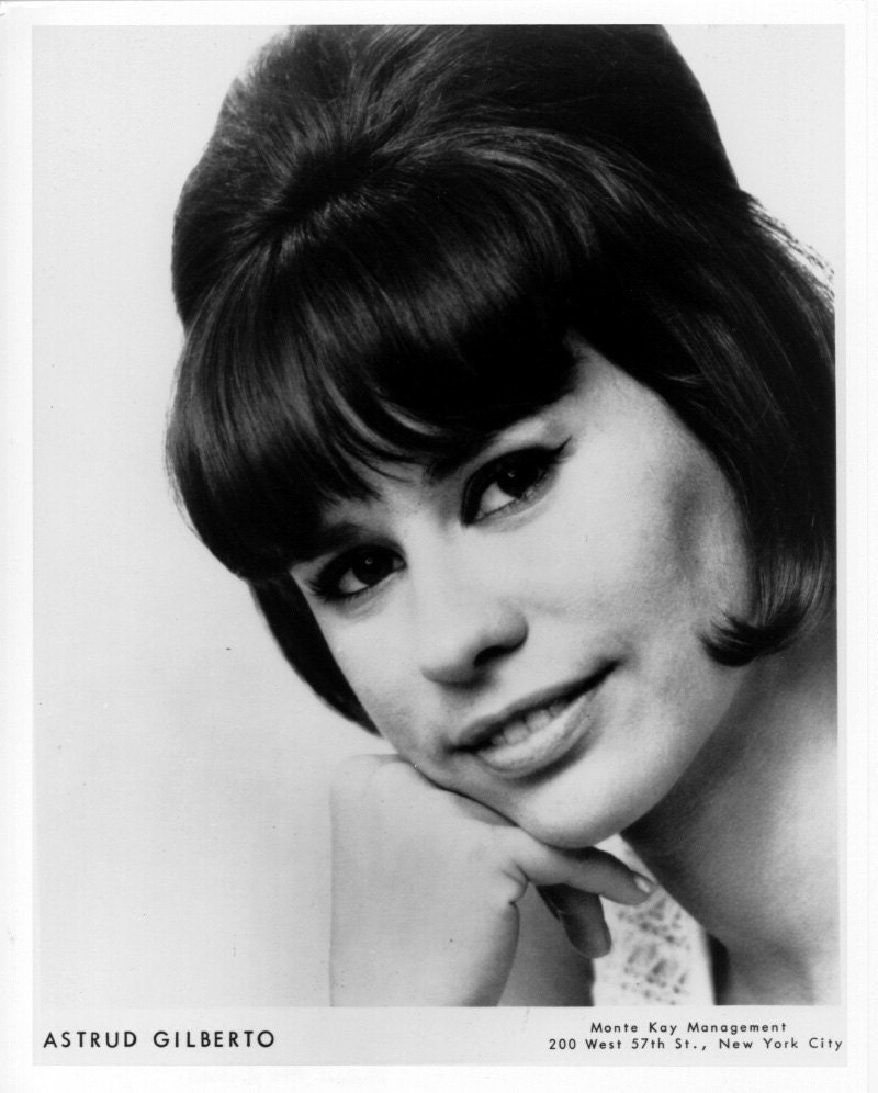 Astrud Gilberto Publicity Photo   8 by 10 Inches