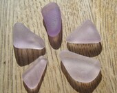 Purple Sea Glass Pieces Jewelry Supply - TidesTreasures