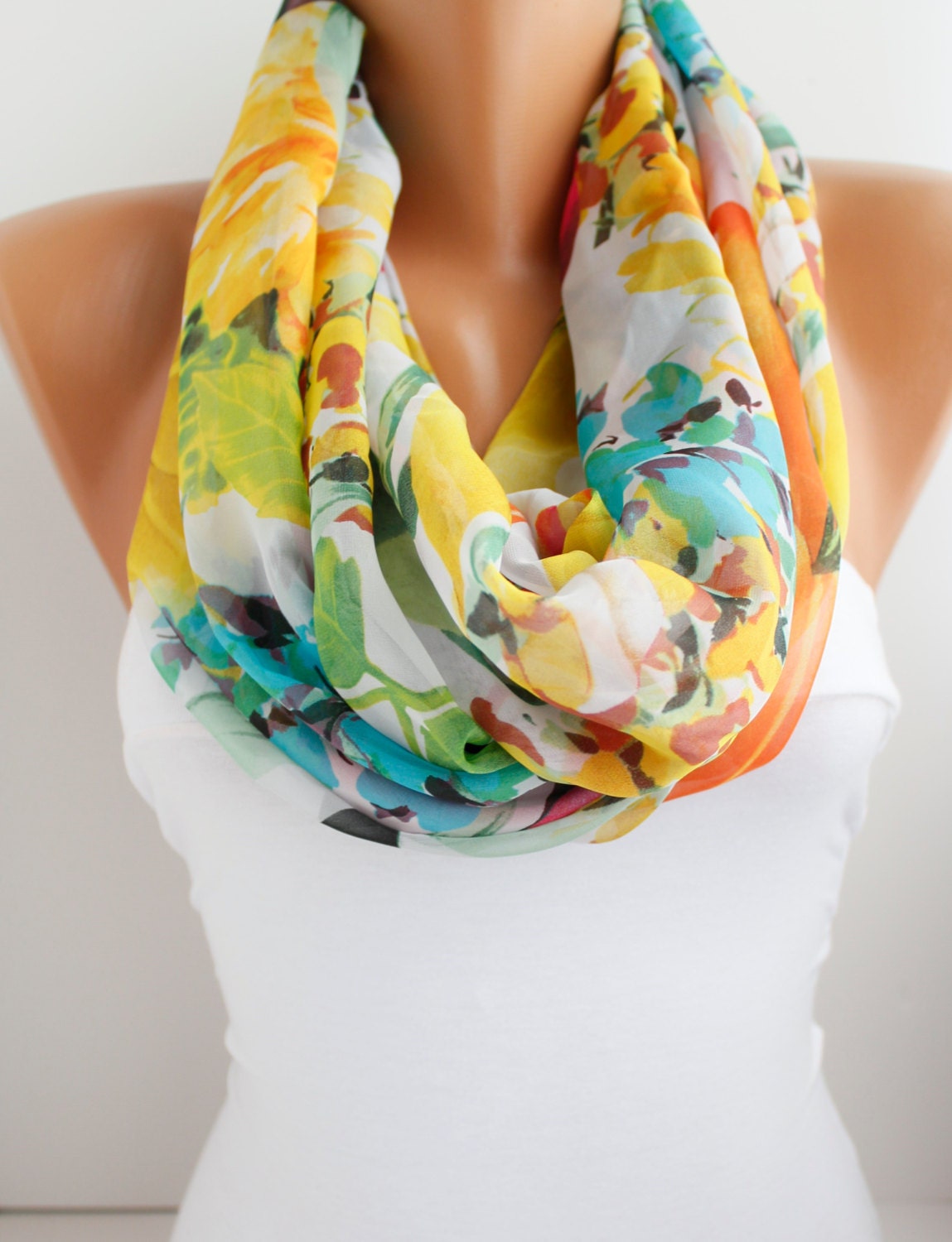 NEW Infinity scarf shawl Circle Scarf Loop Scarf Gift DIDUCI