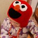 Elmo Hat - Crochet Elmo Hat - Sesame Street Hat