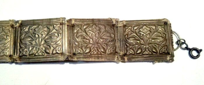 Gilit anklet or upper armlet. Tribal fusion belly dance jewelry. Pair available. Unisex Ethnic jewelry.