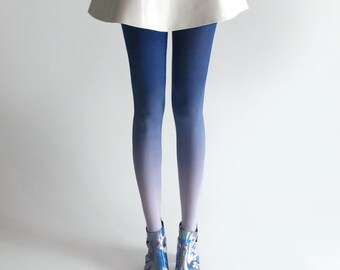 BZR Ombré tights in Lilac