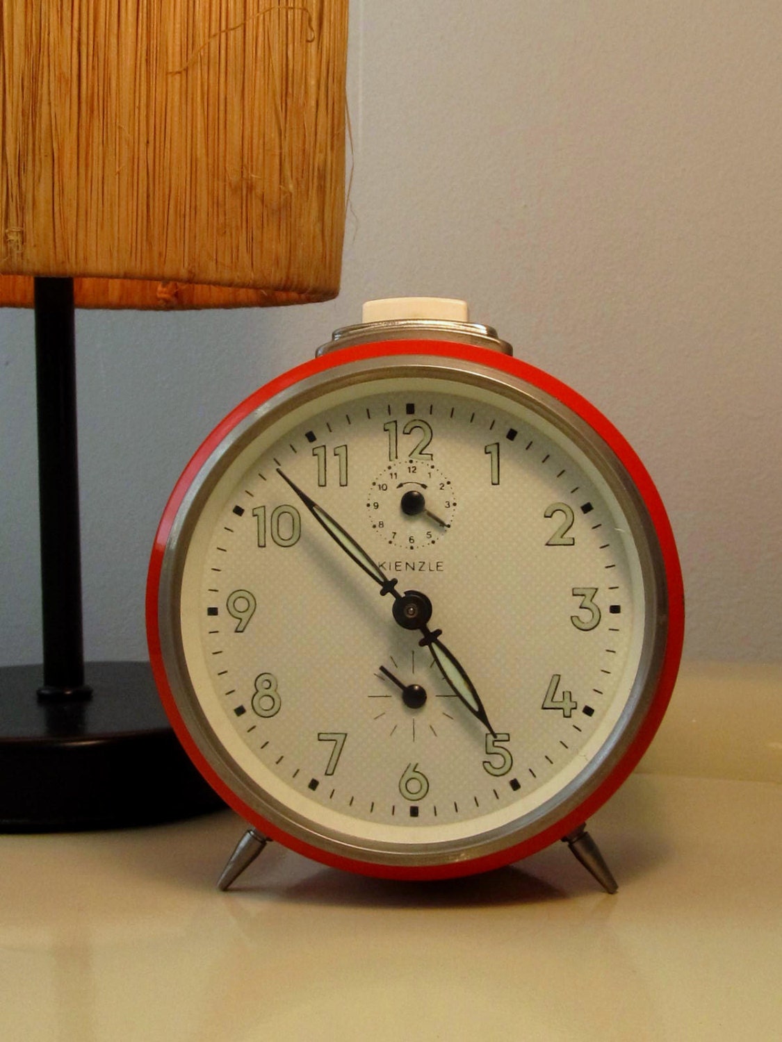 Vintage Alarm Clock from Kienzle made in Germany in the 60s