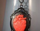 Anatomical Human Heart Necklace