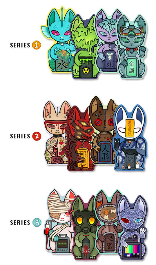 Wrong Neko stickers - by Felix Kramer